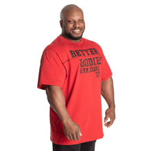 Better Bodies Union Original Tee,Chili Red