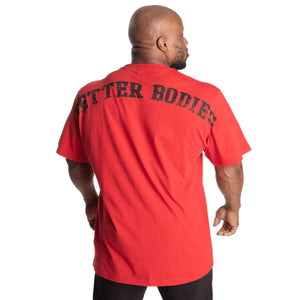 Better Bodies Union Original Tee,Chili Red