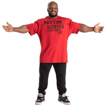 Better Bodies Union Original Tee,Chili Red