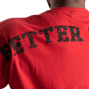 Better Bodies Union Original Tee,Chili Red