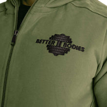 Better Bodies Pro Better Bodies Hood, Washed Green