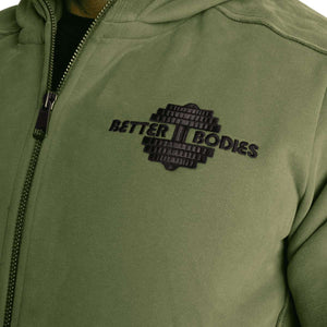 Better Bodies Pro Better Bodies Hood, Washed Green