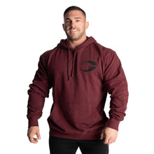 Gasp Distressed hoodie Grey Maroon