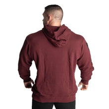 Gasp Distressed hoodie Grey Maroon