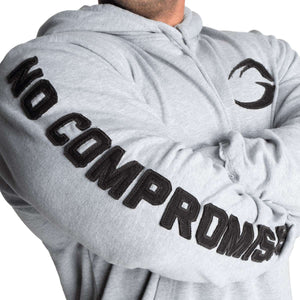 Gasp Distressed hoodie Grey Melange