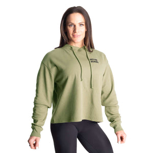 Better Bodies Empowered Thermal Sweater,Washed Green