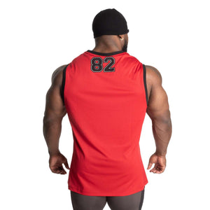 Better Bodies Iron Mesh Tank,Chili Red