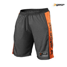 Gasp No1 mesh shorts Black/Flame