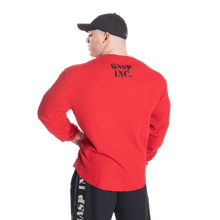 Gasp Thermal Gym Sweater Chili Red