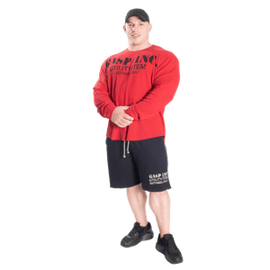 Gasp Thermal Gym Sweater Chili Red