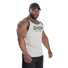 Gasp Ribbed T-Back Grey Melange