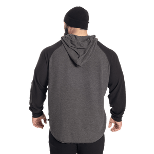 Gasp Longsleeve Thermal Hoodie Graphite Melange