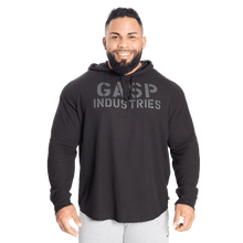 Gasp Longsleeve Thermal Hoodie Black/Black