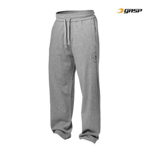 Gasp Sweat Pants Greymelange Long Length