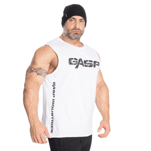 Gasp Vintage Tank White