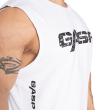 Gasp Vintage Tank White