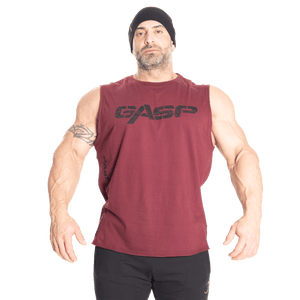 Gasp Vintage Tank Maroon