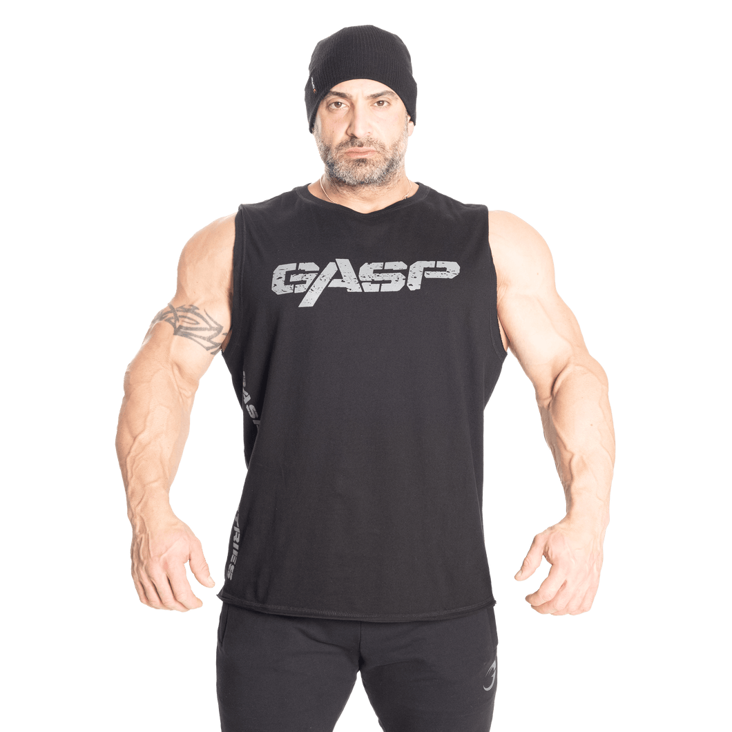 Gasp Vintage Tank Black