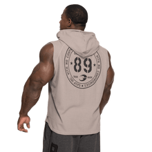 Gasp Thermal Sleeveless Hoodie Steel Grey