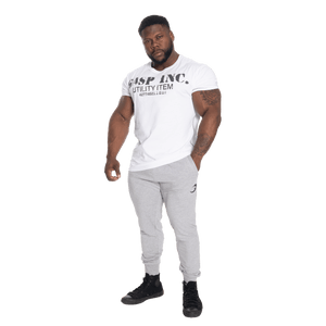 Gasp Tapered Joggers Light Grey Melange