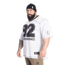 Better Bodies BB Football Tee, White