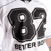 Better Bodies BB Football Tee, White