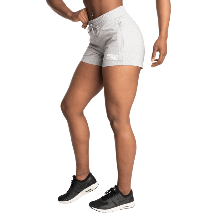 Better Bodies Empire Sweatshorts, Light Grey Melange