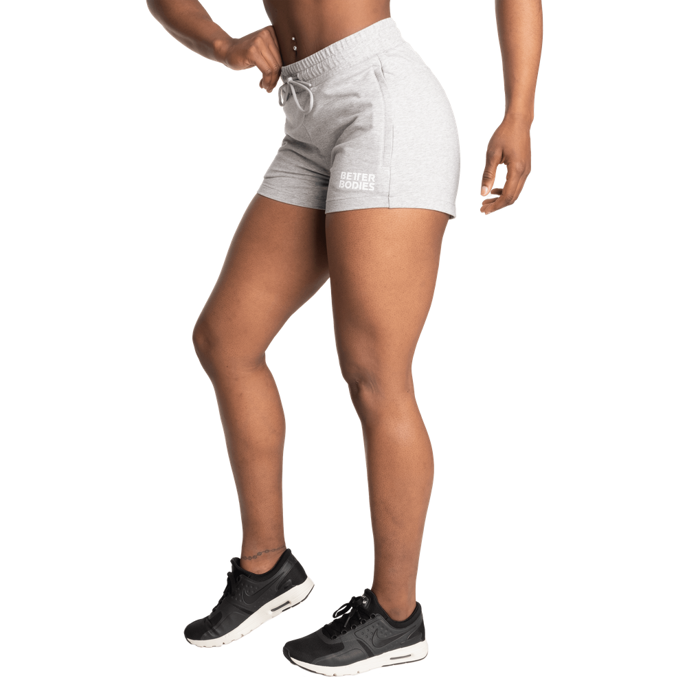 Better Bodies Empire Sweatshorts, Light Grey Melange