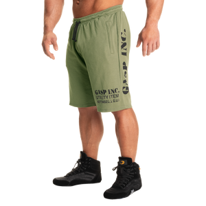 Gasp Thermal Shorts Washed Green