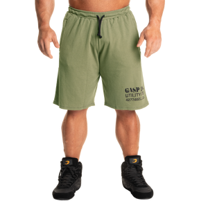 Gasp Thermal Shorts Washed Green