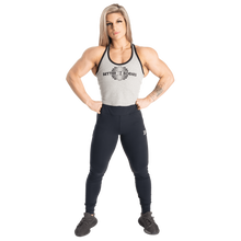 Better Bodies Old School Rib T-back, Light Grey Melange