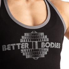 Better Bodies Old School Rib T-back, Black