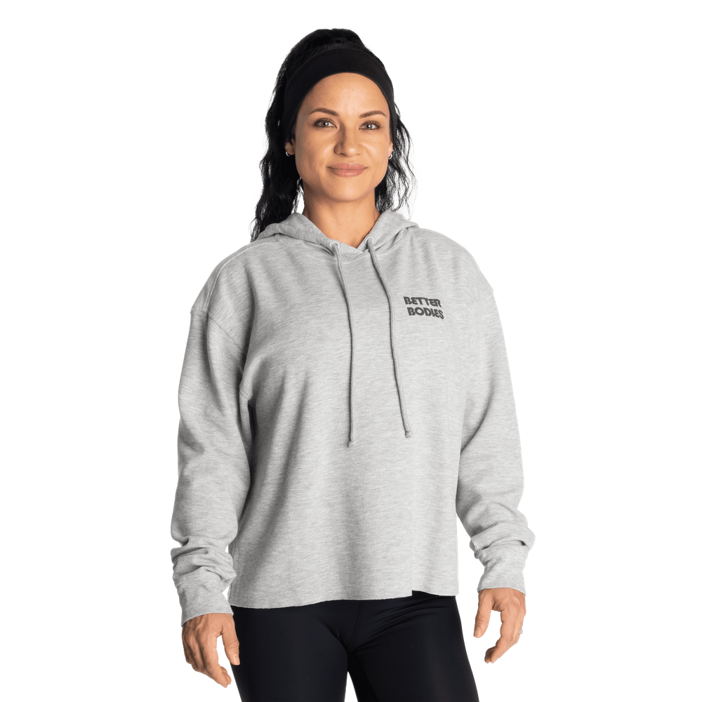 Better Bodies Empowered Thermal Sweater, Light Grey Melange