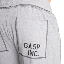 Gasp Vintage Division Sweatpants, Light Grey Melange