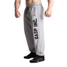 Gasp Vintage Division Sweatpants, Light Grey Melange