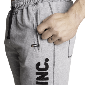 Gasp Division Sweatshorts, Light Grey Melange