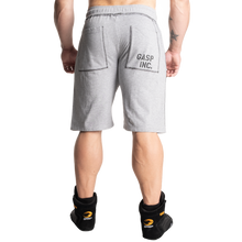 Gasp Division Sweatshorts, Light Grey Melange