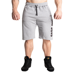 Gasp Division Sweatshorts, Light Grey Melange