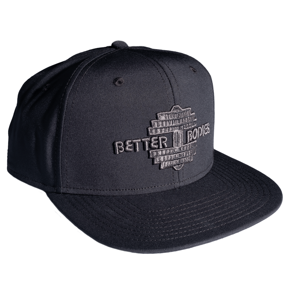 Better Bodies Flatbill Cap, Black