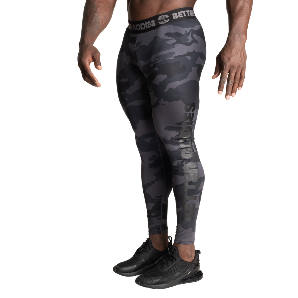 Better Bodies Essential Tights, Dark Camo