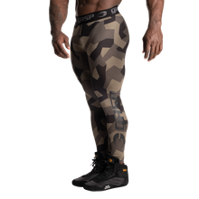 Gasp Core Tights, Green Stealth Camo