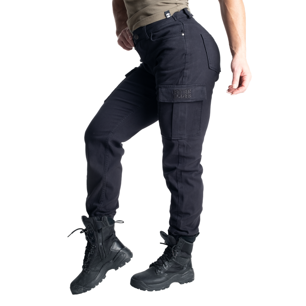 Better Bodies Cargo pants,Black