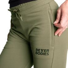 Better Bodies Empire Joggers, Washed Green