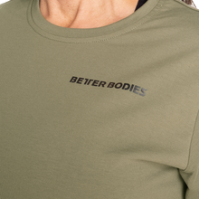 Better Bodies Empire Cropped Crew,Washed Green