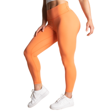 Better Bodies Core Leggings, Coral Orange