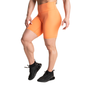 Better Bodies Core Biker Shorts, Cool Orange