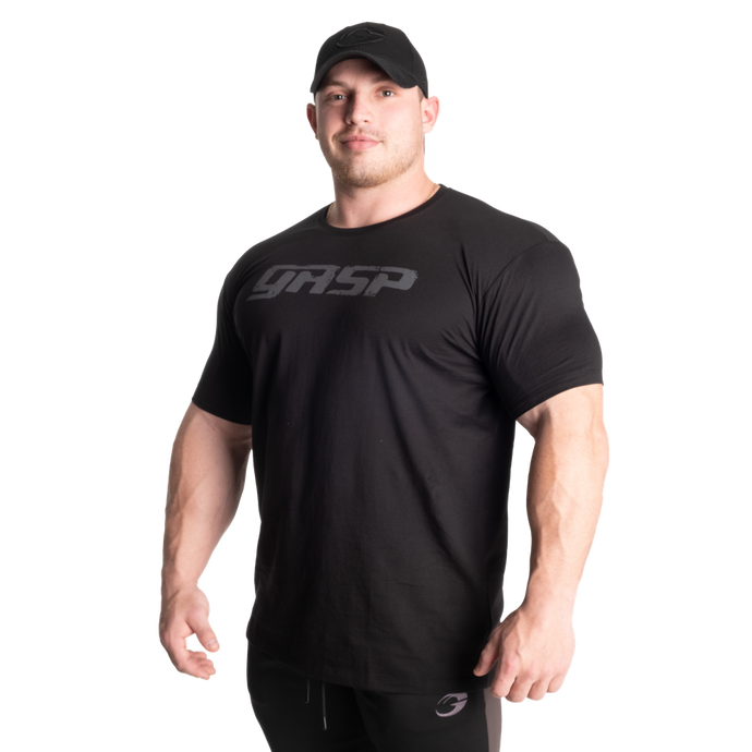 Gasp Tee Legacy Gym Tee, Black