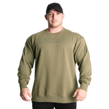 Gasp Division Crewneck, Washed Green