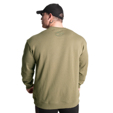 Gasp Division Crewneck, Washed Green