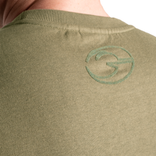 Gasp Division Crewneck, Washed Green